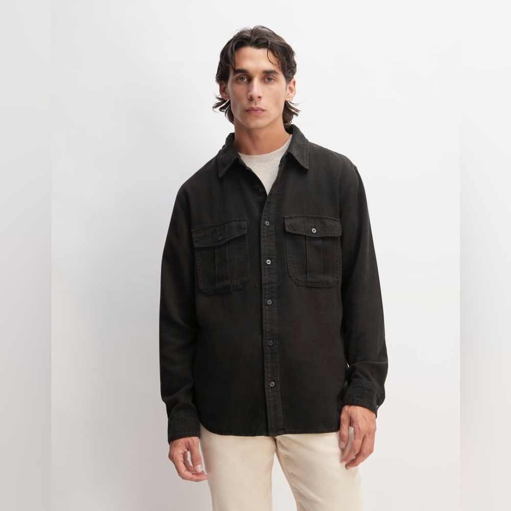 Everlane The SuperSoft Utility Shirt